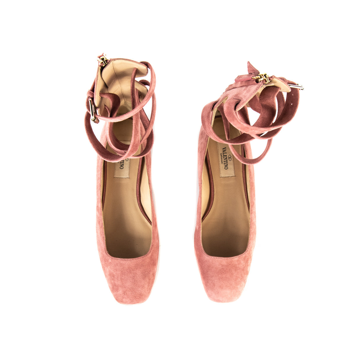 Valentino pink outlet flats