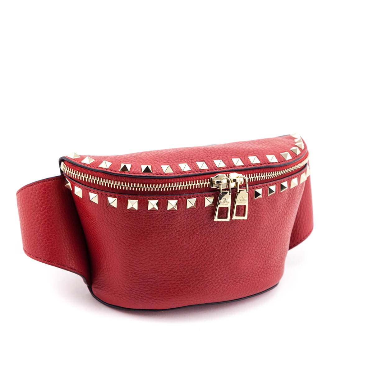 Valentino Rockstud Belt Bag Handbag - Authentic Pre-Owned Designer Handbags