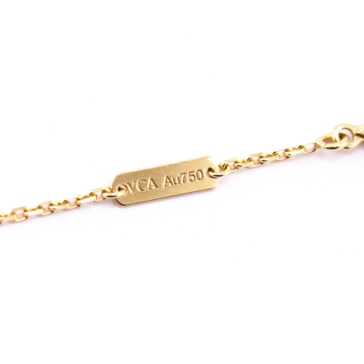 Van Cleef & Arpels Tiger's Eye & 18K Gold Vintage Alhambra Pendant Necklace - Love that Bag etc - Preowned Authentic Designer Handbags & Preloved Fashions