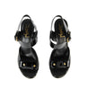 Saint Laurent Black Patent Leather Slingback Sandals Size 7 | EU 37 - Love that Bag etc - Preowned Authentic Designer Handbags & Preloved Fashions